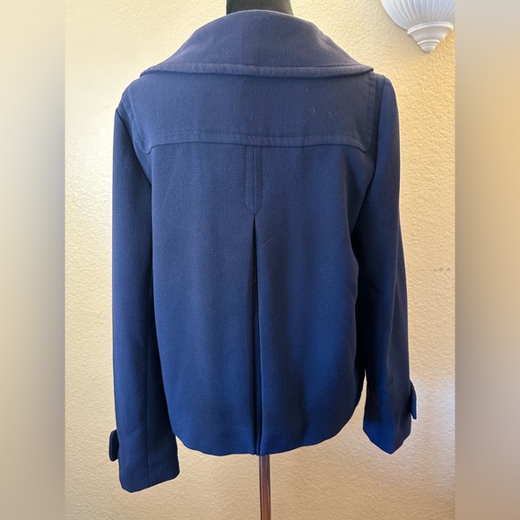 GAP Blue Swing Coat Size M - Picture 3 of 6
